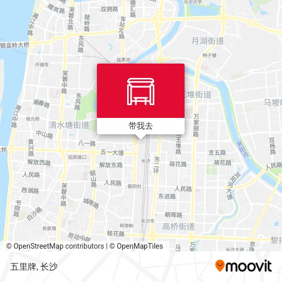 五里牌地图