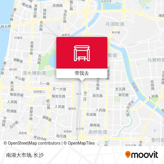 南湖大市场地图