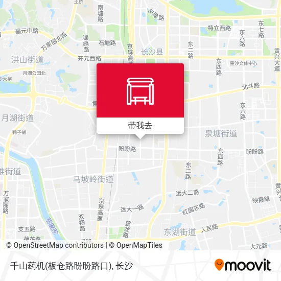 千山药机(板仓路盼盼路口)地图