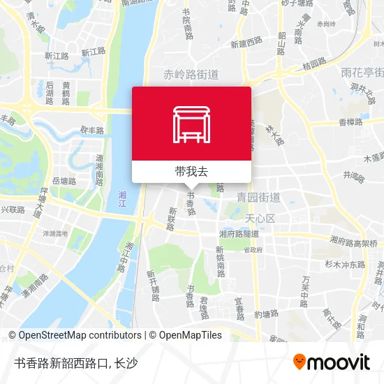 书香路新韶西路口地图