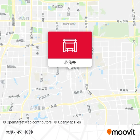 泉塘小区地图