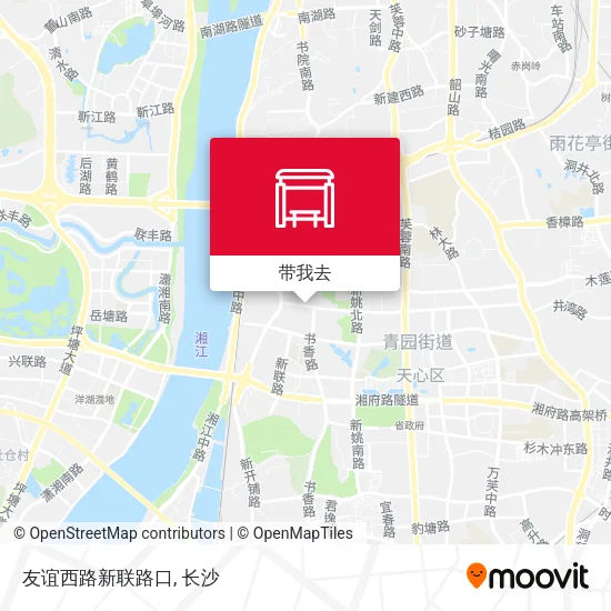 友谊西路新联路口地图