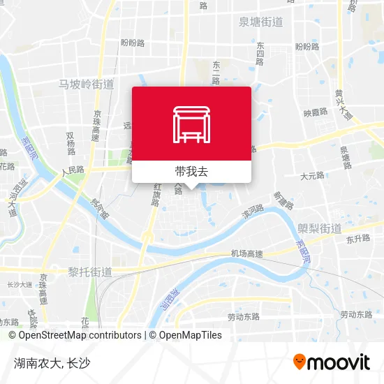 湖南农大地图