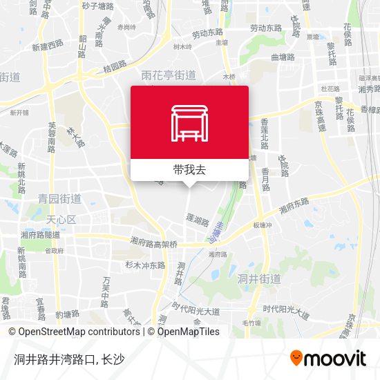 洞井路井湾路口地图