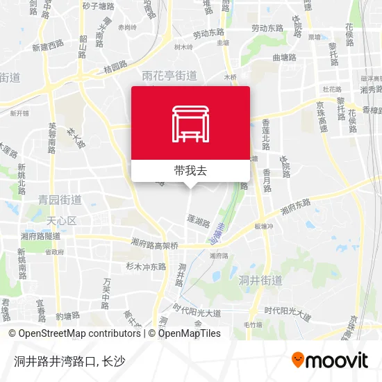 洞井路井湾路口地图