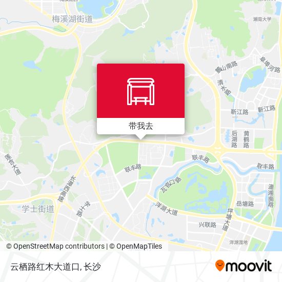 云栖路红木大道口地图