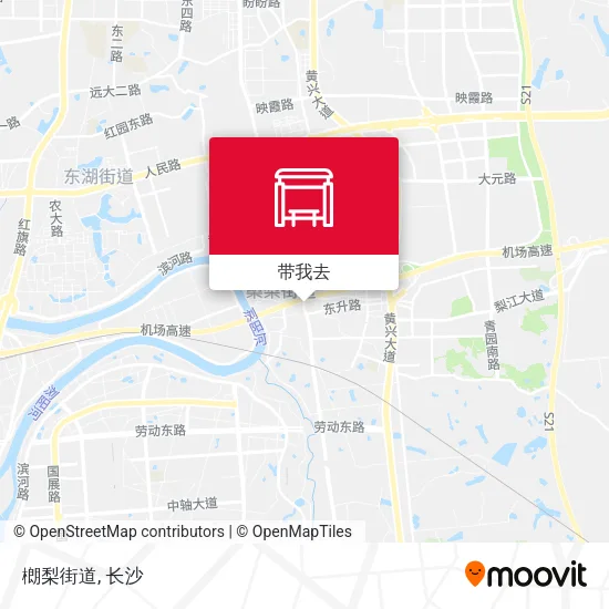樃梨街道地图