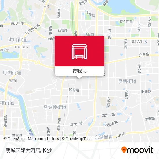 明城国际大酒店地图