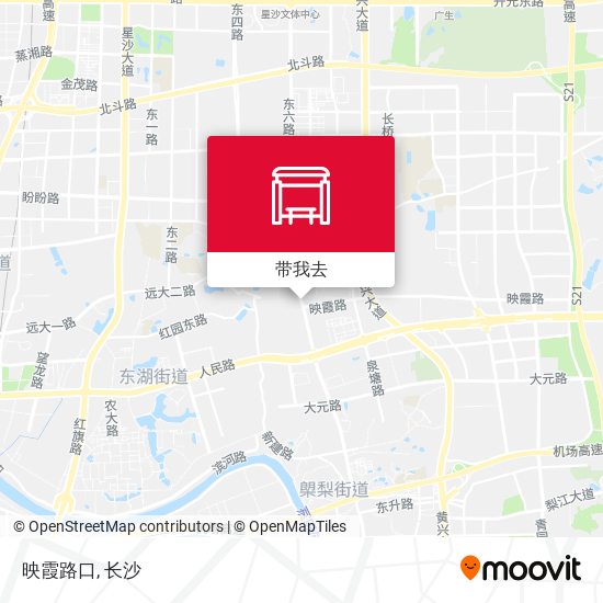 映霞路口地图
