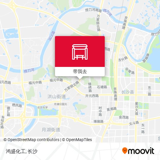 鸿盛化工地图