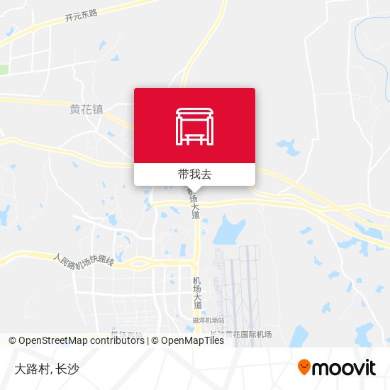 大路村地图