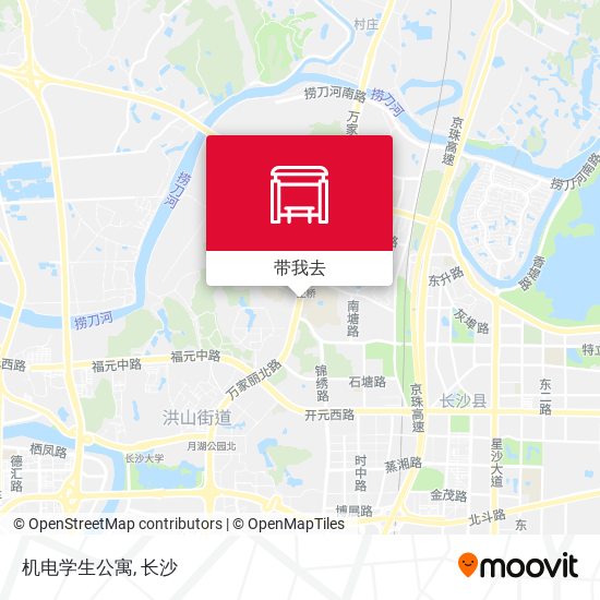 机电学生公寓地图