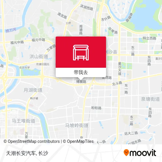 天潮长安汽车地图