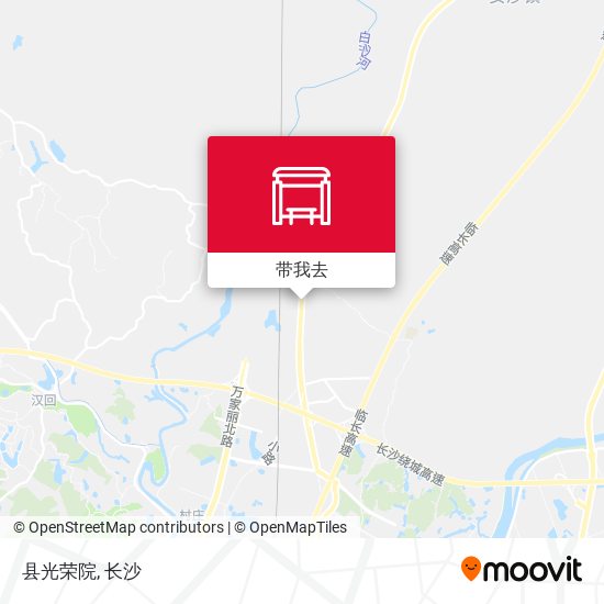 县光荣院地图