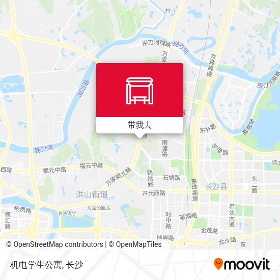 机电学生公寓地图