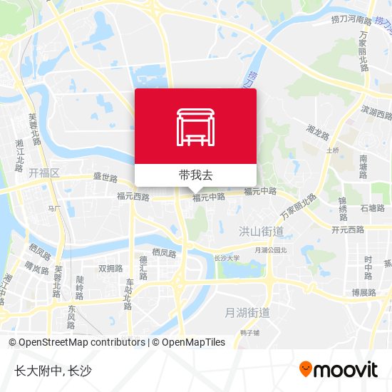 长大附中地图