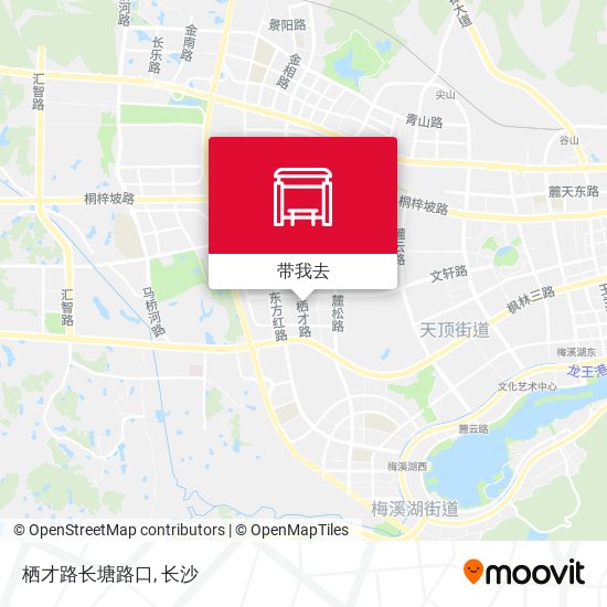 栖才路长塘路口地图