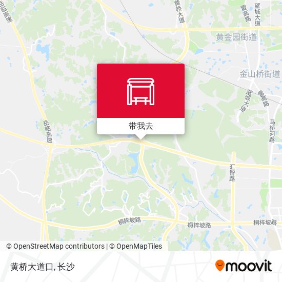 黄桥大道口地图