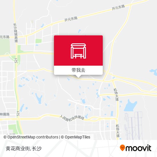 黄花商业街地图