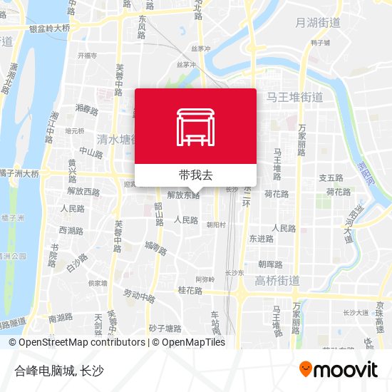 合峰电脑城地图