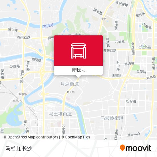马栏山地图