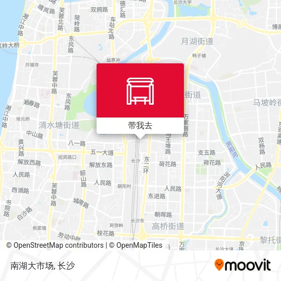 南湖大市场地图