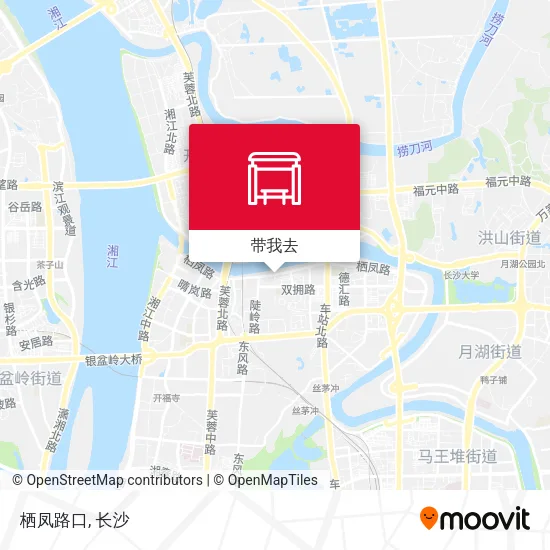 栖凤路口地图