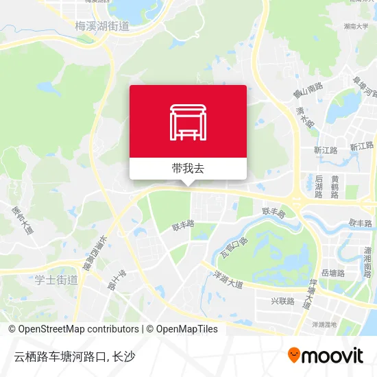 云栖路车塘河路口地图