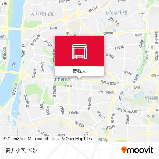 高升小区地图