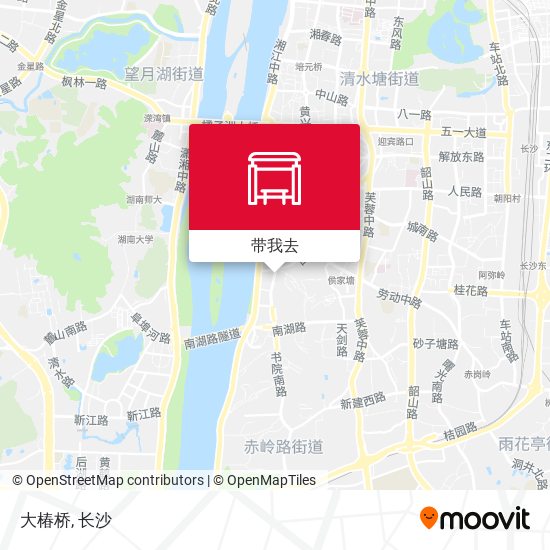 大椿桥地图