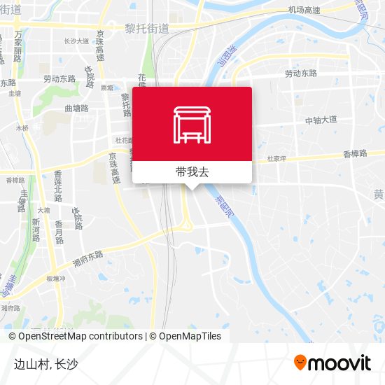 边山村地图