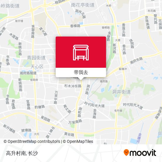 高升村南地图