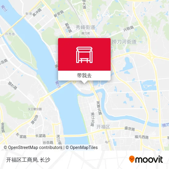 开福区工商局地图