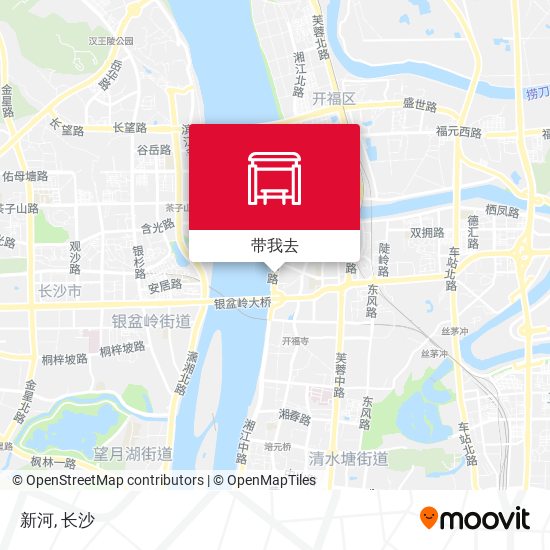 新河地图