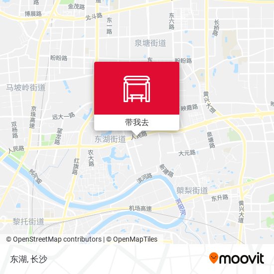 东湖地图