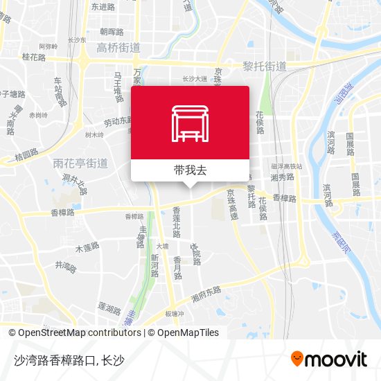 沙湾路香樟路口地图
