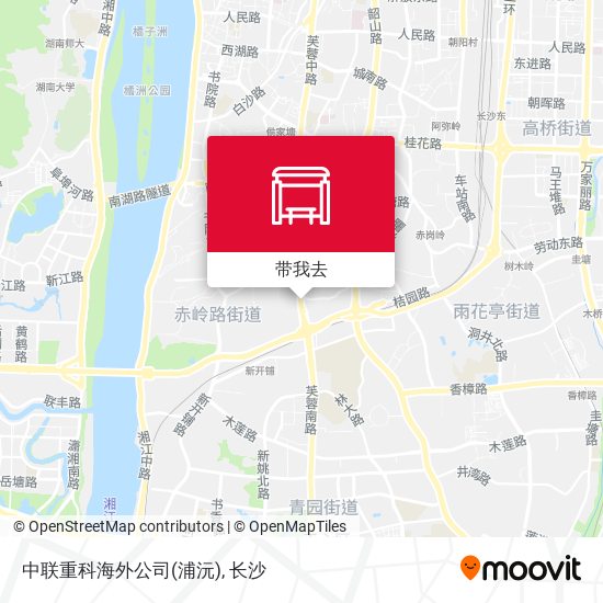 中联重科海外公司(浦沅)地图