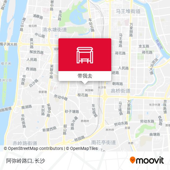 阿弥岭路口地图