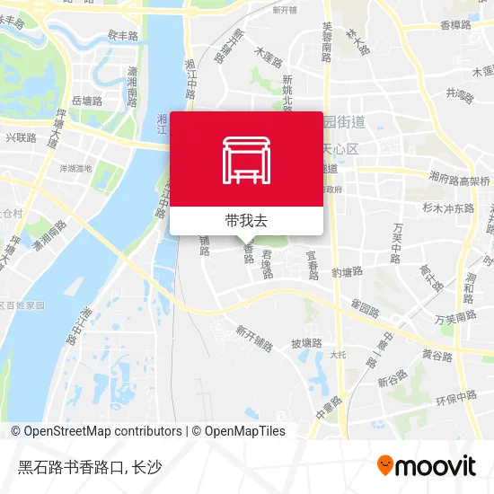 黑石路书香路口地图
