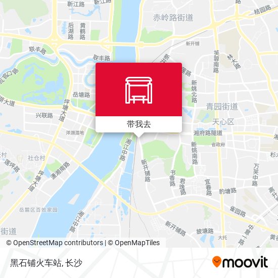 黑石铺火车站地图