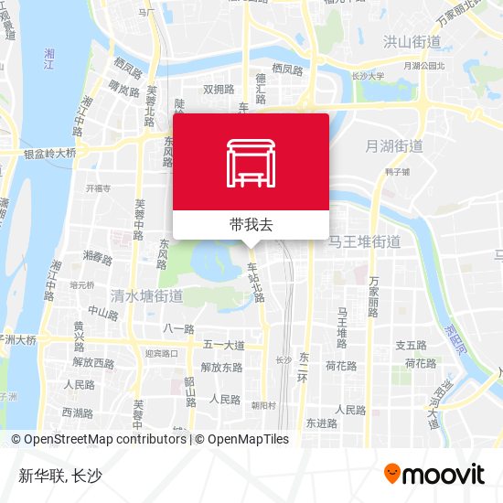 新华联地图