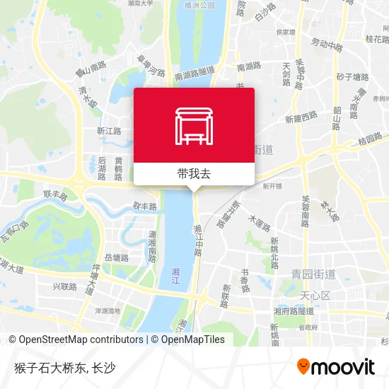 猴子石大桥东地图