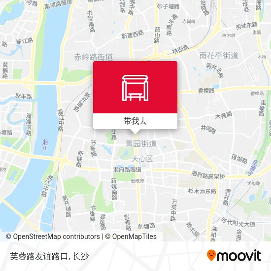 芙蓉路友谊路口地图