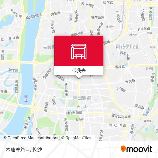 木莲冲路口地图