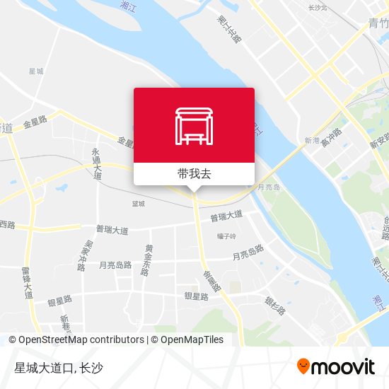 星城大道口地图