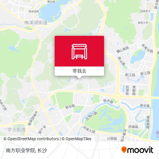 南方职业学院地图