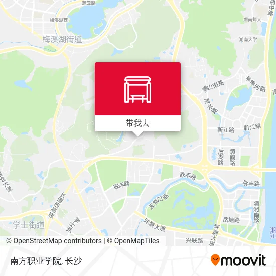 南方职业学院地图