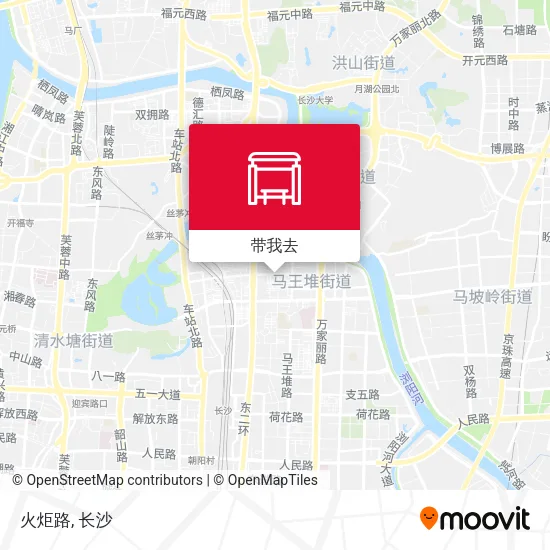 火炬路地图