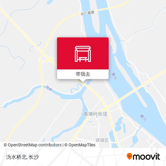 沩水桥北地图