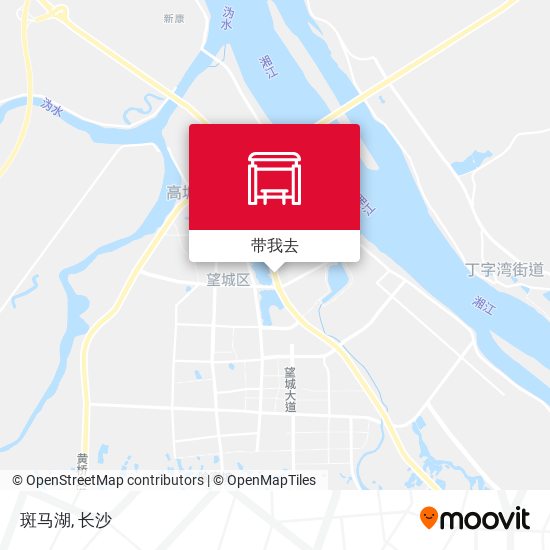 斑马湖地图